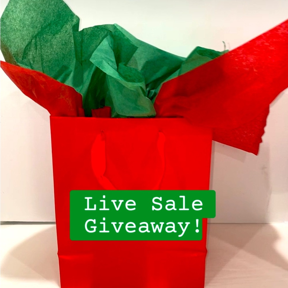 Giveaway! Mystery giveaway during live show